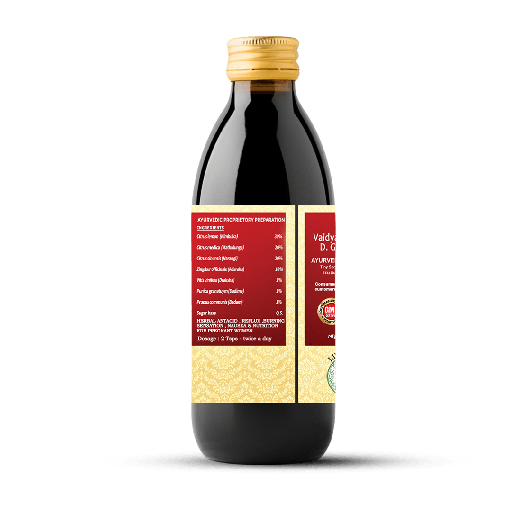 Mathulunga Rasayanam Syrup- Supports Digestion & Well-being