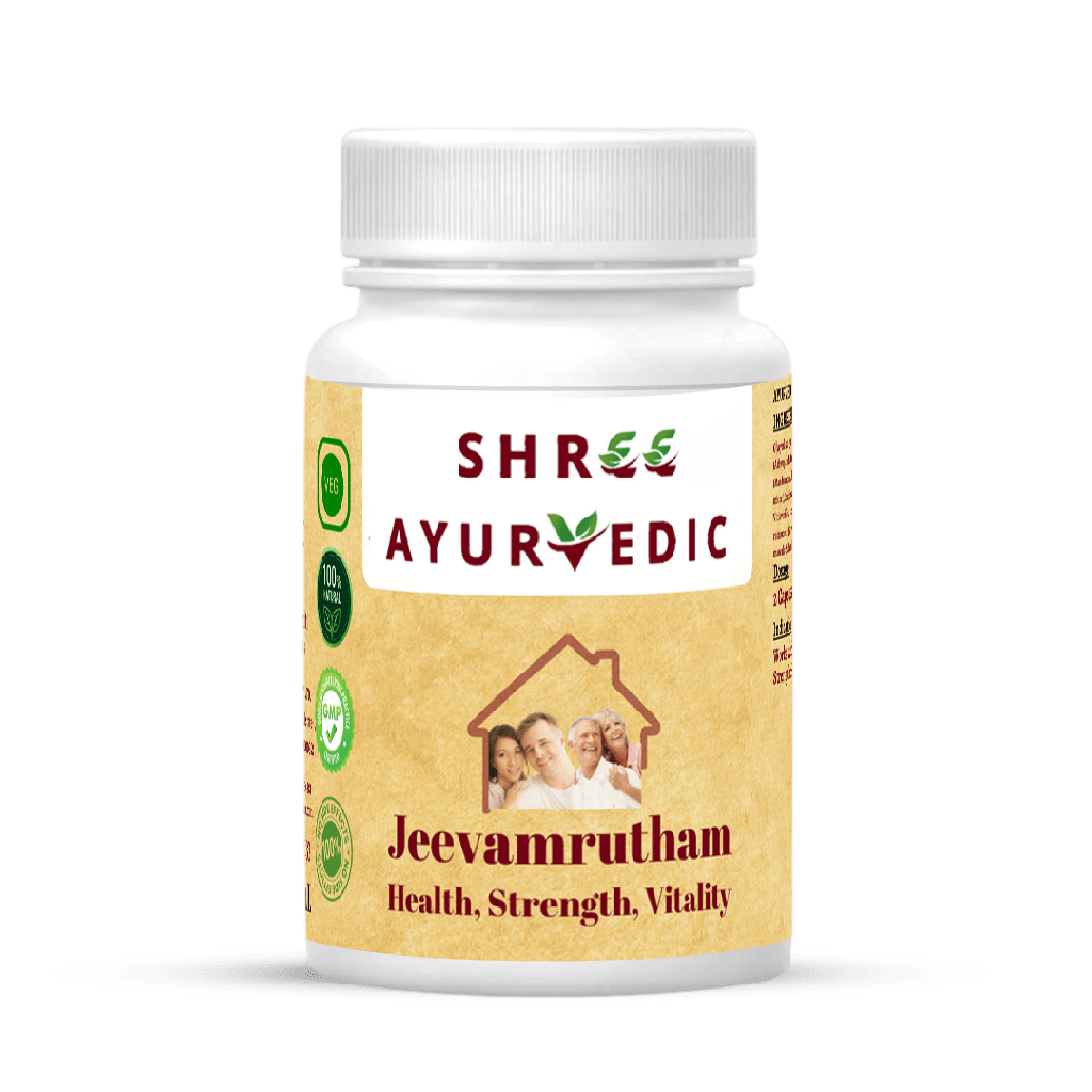 Jeevamrutham Capsules - Relieve Stress and Enhance Vitality