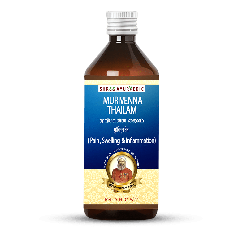 Murivenna Thailam - Ayurvedic Oil for Joint Pain and Stiffness